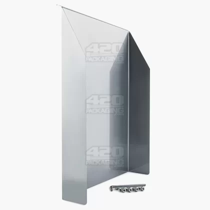 RAW | Flow Shredder Stainless Steel Chute | 12in Attachment – Silver