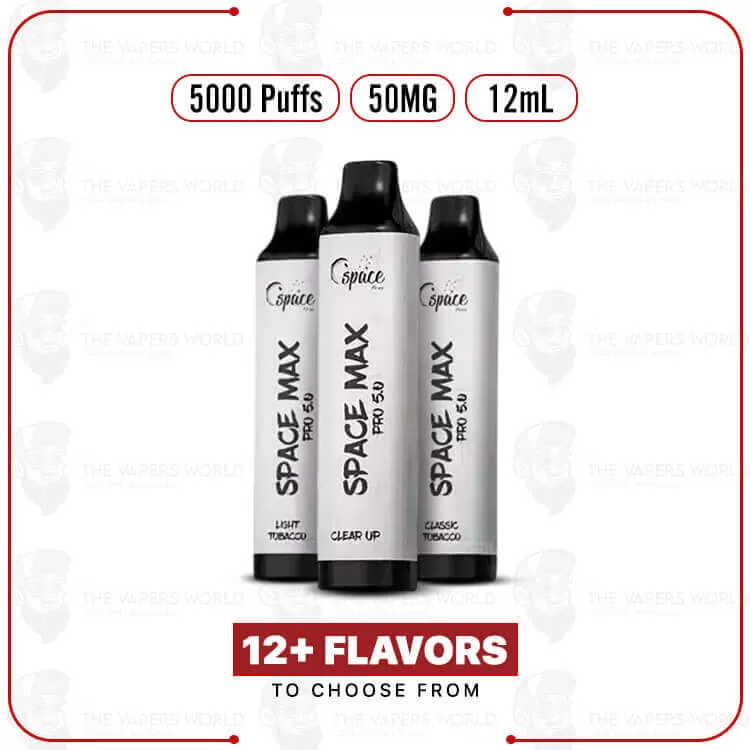 SpaceMax Pro 5.0 5% 5,000 Puffs Disposable