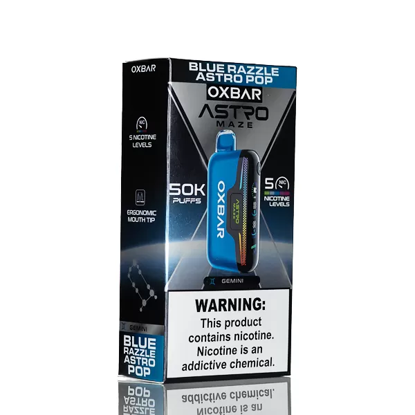 OXBAR Astro Maze 50K Disposable - 20mL - Fruity Worms - Image 2