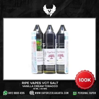 VCT SALTS VANILLA CREAM TOBACCO 15 ML - 50 mg / 15 ml