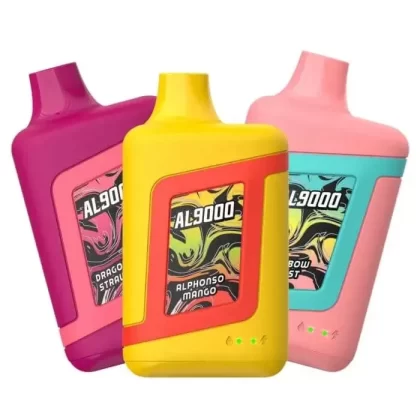 SMOK Novo Bar AL9000 Vape - Pack Count#Single Pack~Flavor#Blackberry Razz>Blue Razz Lemonade>Clear>Fresh Mint>Honeydew Melon Mint>Kiwi Dragonfruit Berry>Orange Peach>Peach Mango Watermelon>P