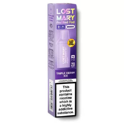 Triple Berry Ice BM600 Pods by Lost Mary - 20 mg/ml (FE3F12)