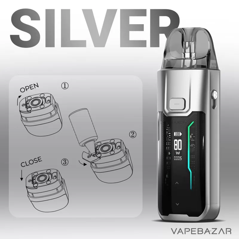 Vaporesso Luxe XR Max Podsystem – Silver - Image 2