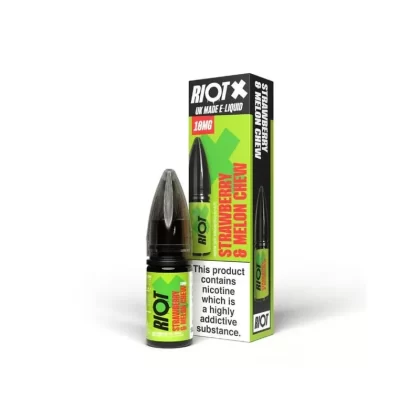 Strawberry Melon Chew Nic Salt e-Liquid by Riot X