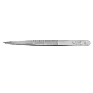 PELCO® Pro General Purpose Tweezers, Very Strong Blunt Serrated Tips & Grips