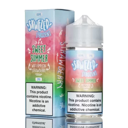Skwezed Mix - Watermelon Strawberry Ice (Sweet Summer Ice) - 100ml - 3mg