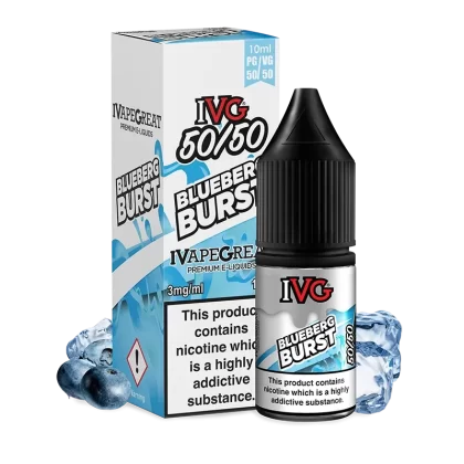 Blueburg Burst E-Liquid by IVG 50/50 – 10ml