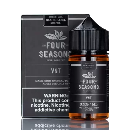 Four Seasons E-liquids - Black Label - VNT - 60ml - 6mg