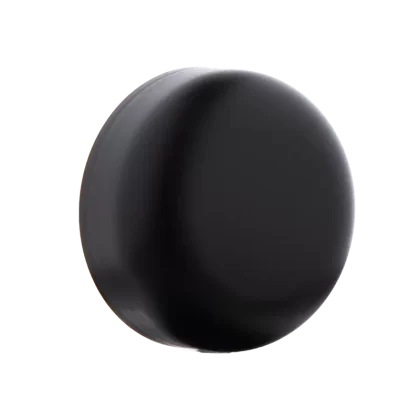 Child Resistant Plastic Caps | Dome Matte w/ Foam Liner | 53mm – Black – 120 Count