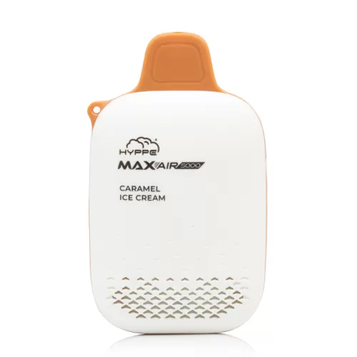Max Air Disposable | 5000 Puffs | 13mL | 50mg *** - Caramel Ice Cream 50mg - Image 3