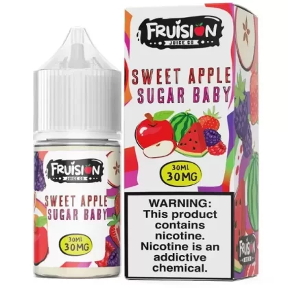 Sweet Apple Sugar Baby Nicotine Salt by Fruision - Size#30ml~Nicotine#30MG>50MG