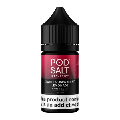 Sweet Strawberry Lemonade Pod Salt Onyx Salts