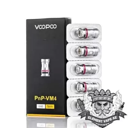 VOOPOO PnP VM4 Coil 0.6ohm 5pcs/Pack
