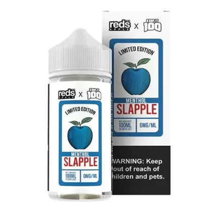 Reds x Keep It 100 Menthol Slapple eJuice - Vape Product; Vape Product, Vape Product