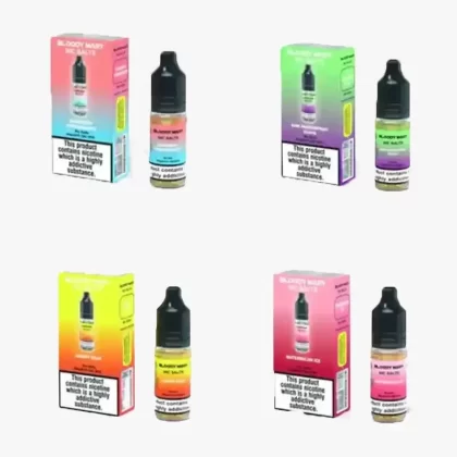 Bloody Mary BM5000 Nic Salt Vape Juice - Pack of 10 - Lemon / 10mg