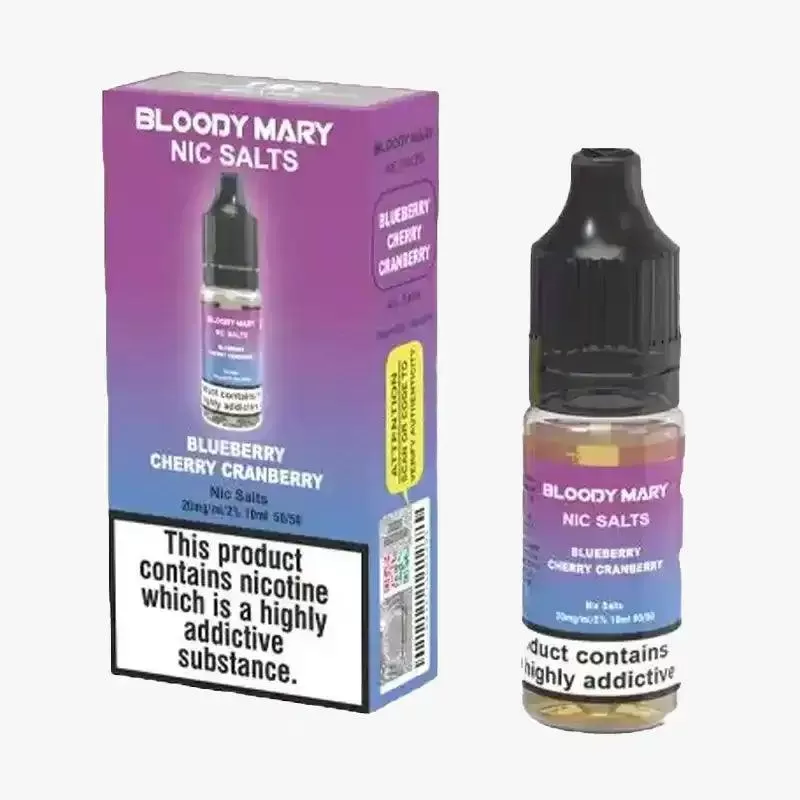 Bloody Mary BM5000 Nic Salt Vape Juice - Pack of 10 - Lemon / 10mg - Image 3