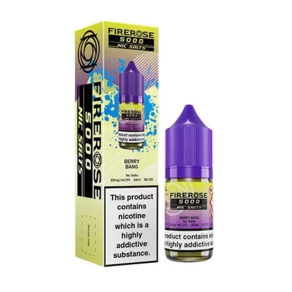 Firerose 5000 Berry Bang Nic Salt by Elux