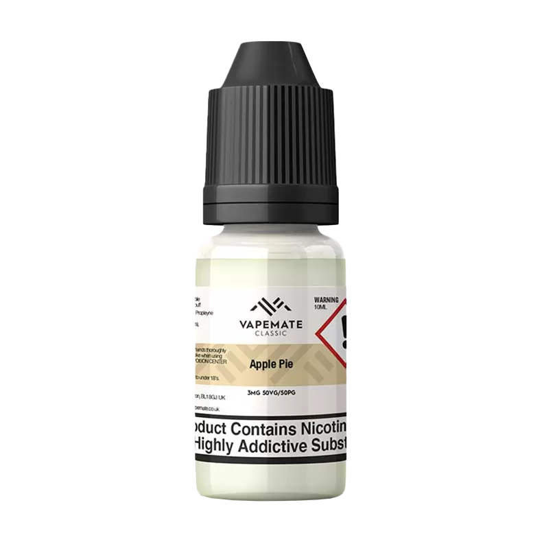 Vapemate Classic Apple Pie 10ml - 6mg - Vape Product (14C012)