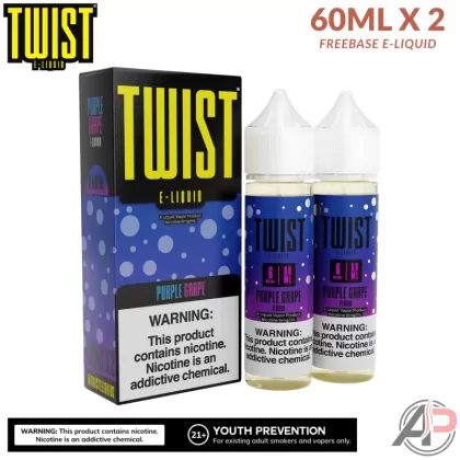Twist Purple Grape E-Liquid 120mL