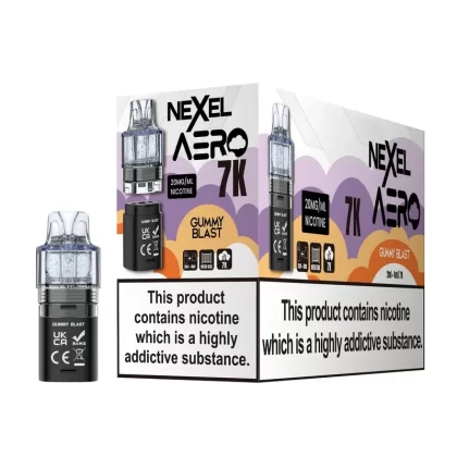 NEXEL AERO 7K REPLACEMENT PODS 10 X MULTIPACK