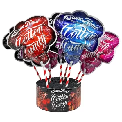 Stone Head Delta 9 Cotton Candy – 250mg