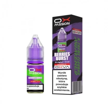Liquid OXVA OX Passion Salt 10ml 20mg Berries Burst