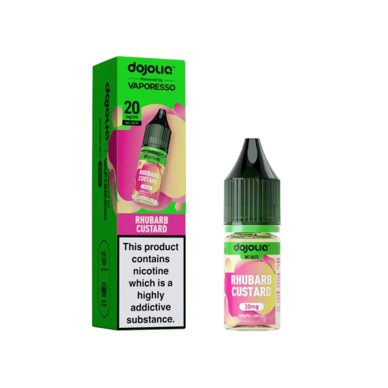 Vaporesso DOJO LIQ Rhubarb Custard Nic Salt - 10mg