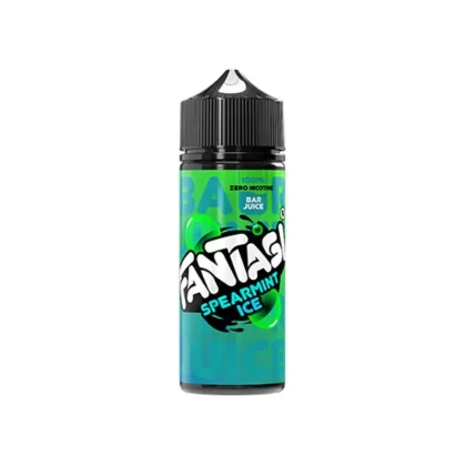 Fantasi Bar Juice Spearmint Ice 100ml Shortfill E Liquid - Strength#0mg