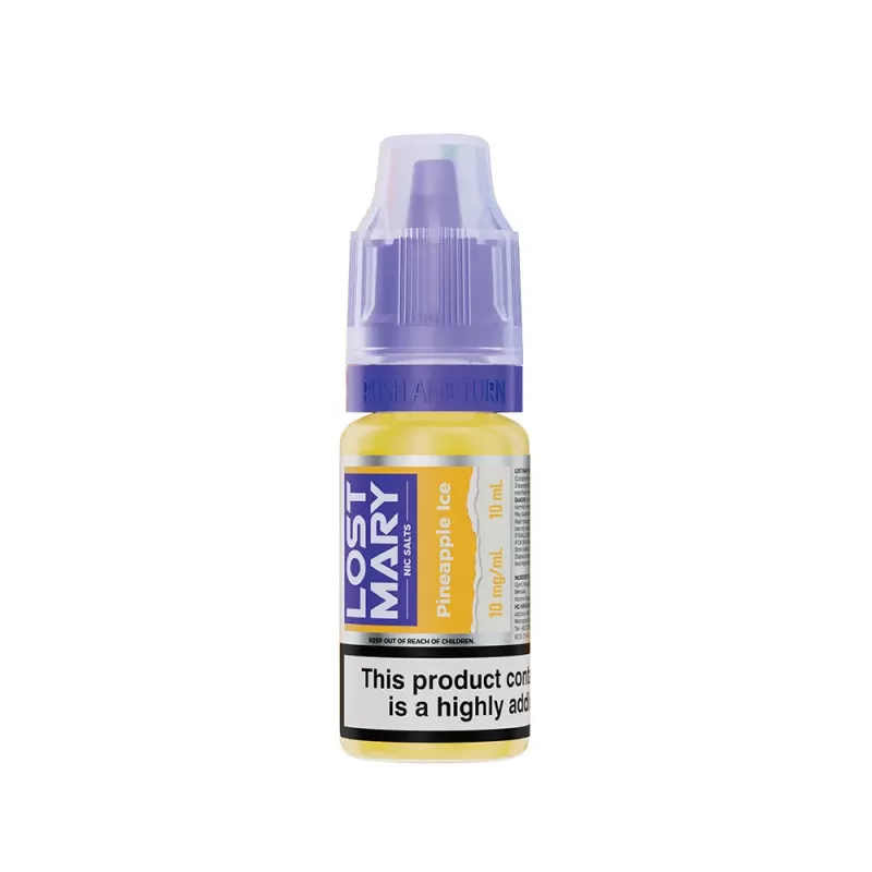 Lost Mary Pineapple Ice Nic Salt E-Liquid - 10mg
