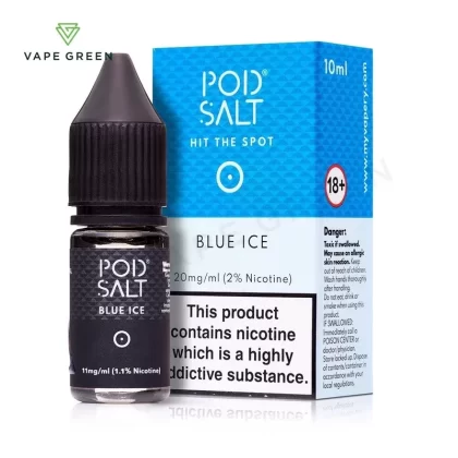 Blue Ice Nic Salt E-Liquid by Pod Salt - Eliquidsupply