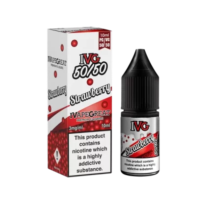 Strawberry IVG 50/50 e Liquid 10ml – TPD - Vapestorm Co