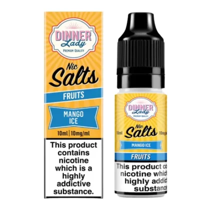 Mango Ice Nic Salt E-Liquid by Dinner Lady (10ml) - Vapekit Co