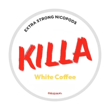 White Coffee Killa Nicotine Pouches - Vapeshop Co