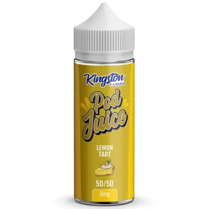 Kingston Pod Juice Lemon Tart 100ml Shortfill - Ejuicewarehouse