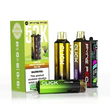 Pyne Pod Click 50k Prefilled Pod Kit Lime Edition - Ejuicewarehouse