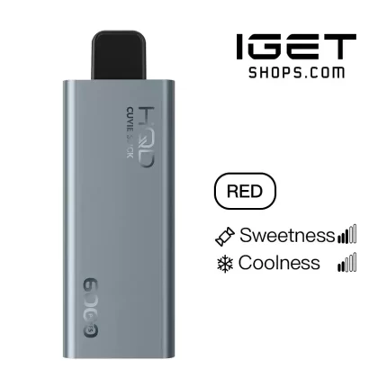 HQD Cuvie Slick 6000 – Red (Apple Cherry) - Ozvapeone