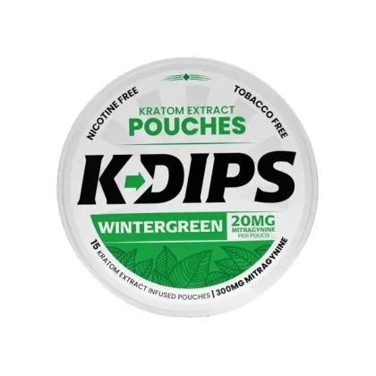 K-Dips Kratom Pouches | 20mg Mitragynine Per Pouch