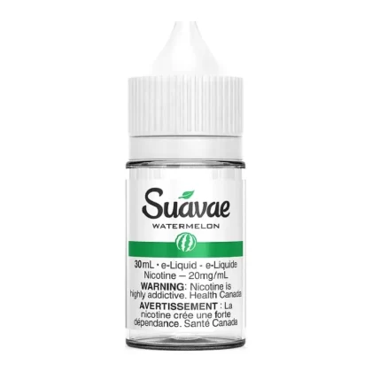 Suavae Salt E-Liquid – Watermelon 30ml - 12mg/ml, 20mg/mL