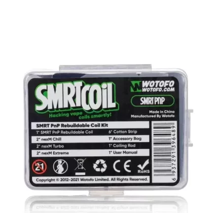 Wotofo SMRT PnP Rebuildable Coil Kit - Ejuicewarehouse