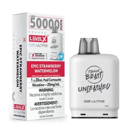Level X Unleashed G2 Ultra Pod 20mL – Epic Strawberry Watermelon