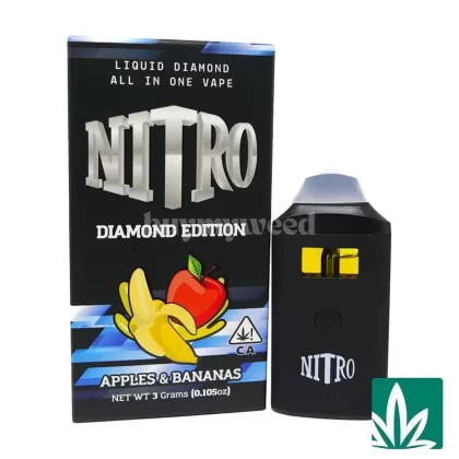 Nitro Diamond Disposable (3g) – Blue Razz