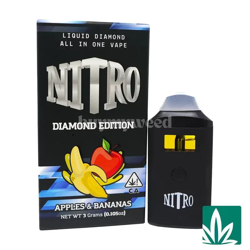 Nitro Diamond Disposable (3g) – Blue Razz