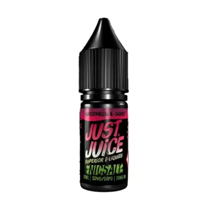 Just Juice Watermelon & Cherry Nic Salt Vape Juice - 10 Pack - Strength 20mg