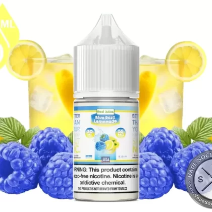 Blue Razz Lemonade Pod Juice Salt 30ml