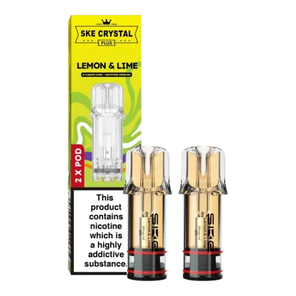 Lemon & Lime SKE Crystal Plus Pods - Vapeshop Co
