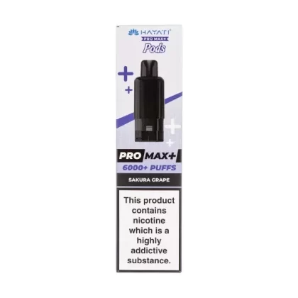 Sakura Grape Pro Max Plus Prefilled Pod + Refill by Hayati - Ecigdepot
