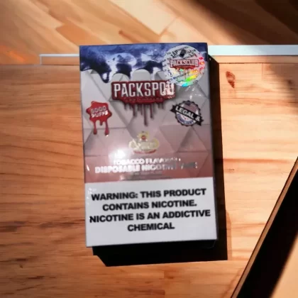 Packspod Disposables [5000 puffs] – Dominican Grabba Tobacco - Ejuicewarehouse