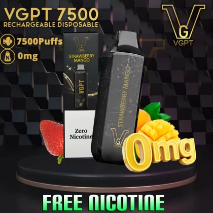 VGPT Zero Nicotine Disposable Vape (7500 Puffs)