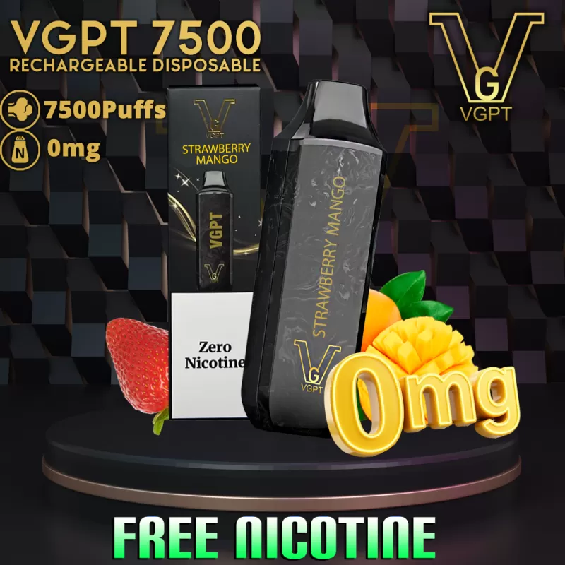 VGPT Zero Nicotine Disposable Vape (7500 Puffs)