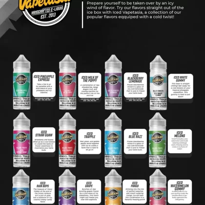 Vapetasia E-Liquid 100ml - Killer Kustard Strawberry / 0mg - Vapeciga